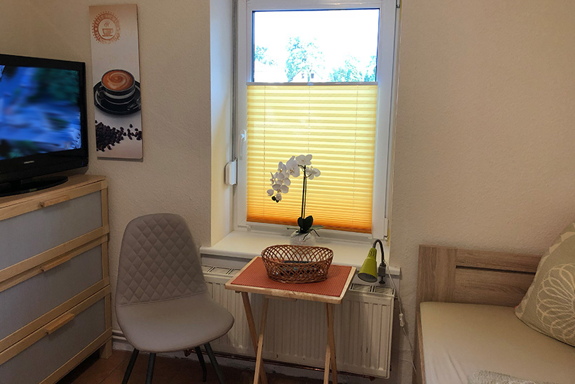Zimmer 2 - Zimmer mit einem Bett - Vermietung Zimmervermietung für Pendler und Monteure